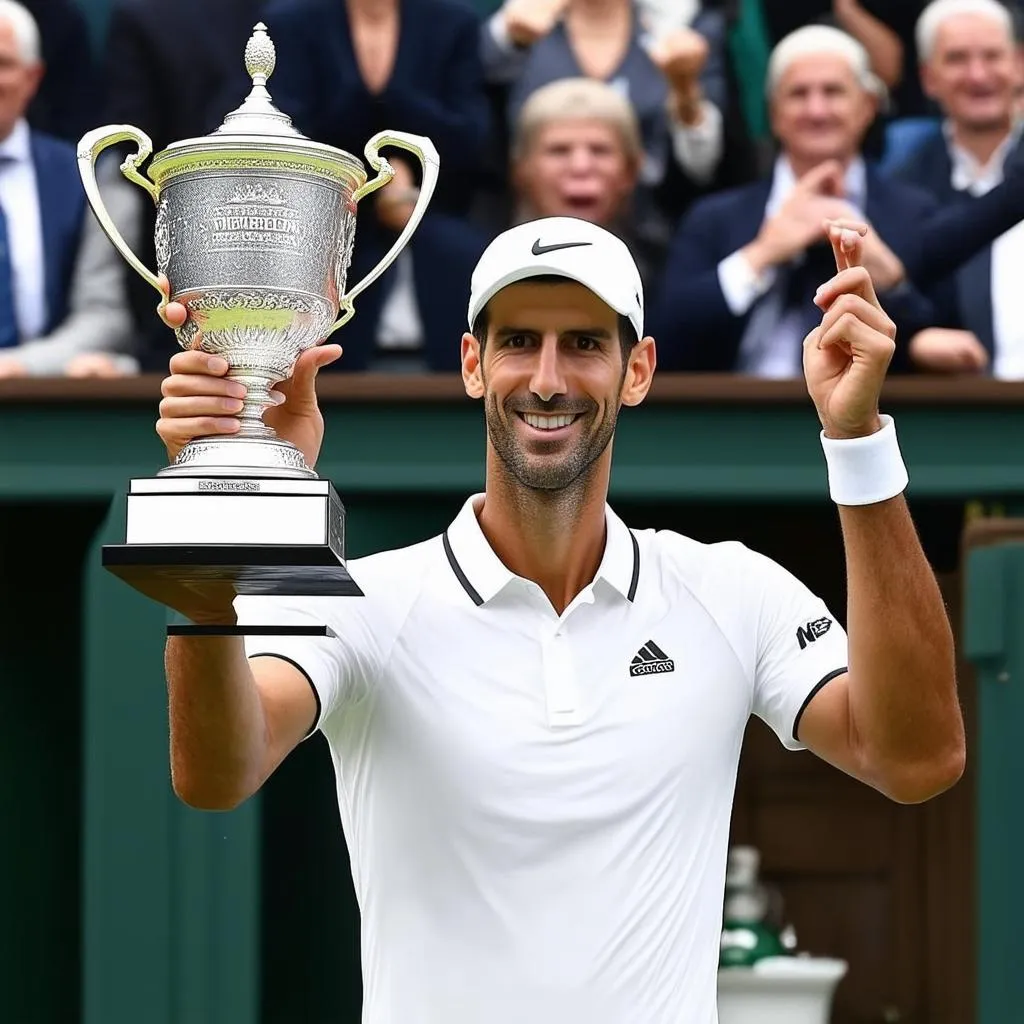 Novak Djokovic vô địch Wimbledon 2021