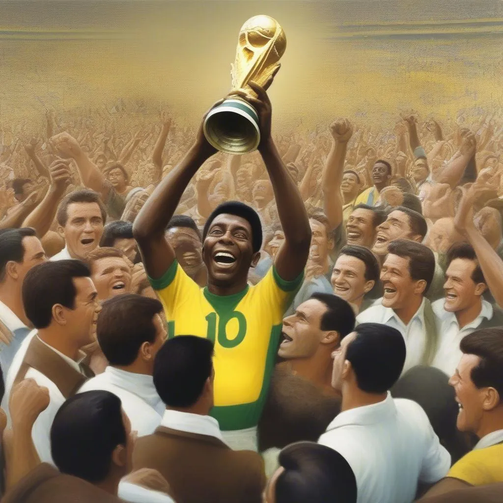 Giải Thưởng Vô Địch Chung Kết Thế Giới - World Cup 1958 - Huyền Thoại Pelé