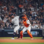 Yankees và Astros trong trận đấu ALCS 2023