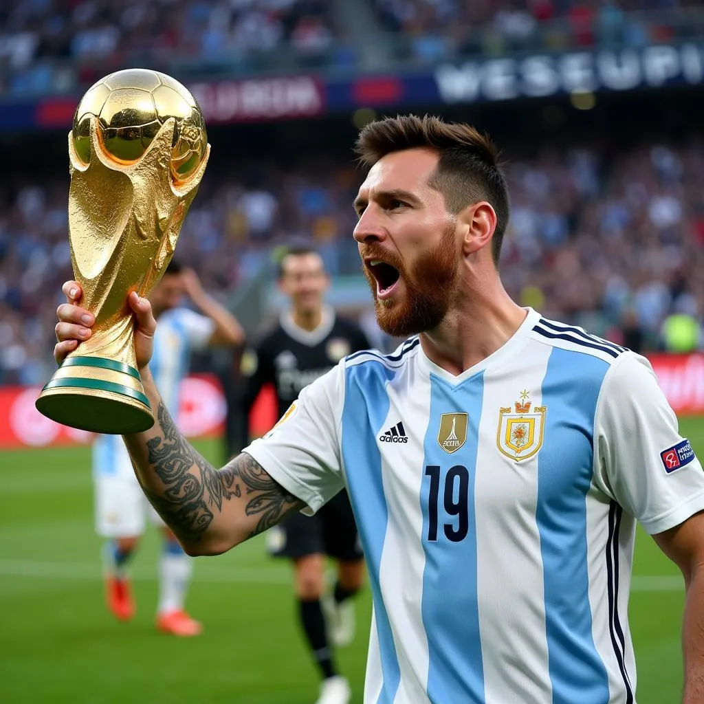 Argentina vô địch World Cup 3 lần