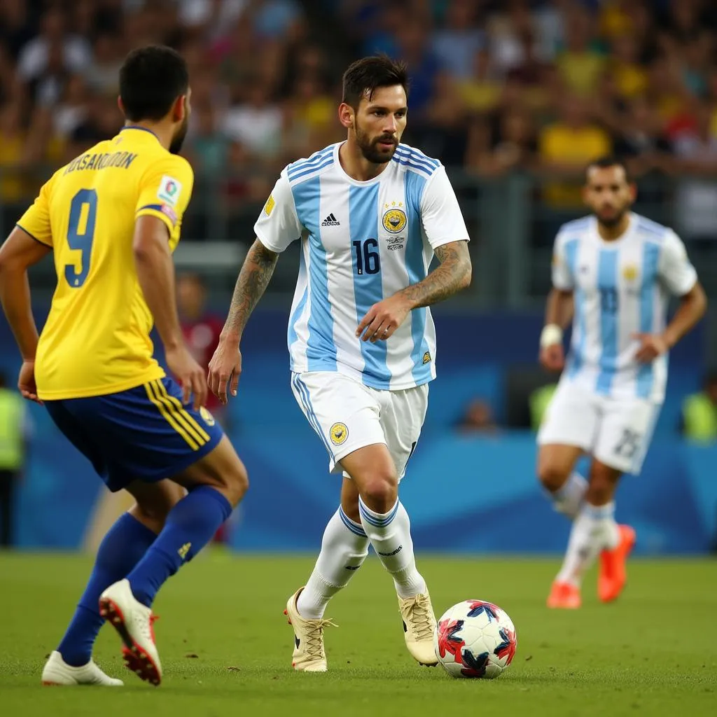 Argentina đối đầu Ecuador tại tứ kết Copa America