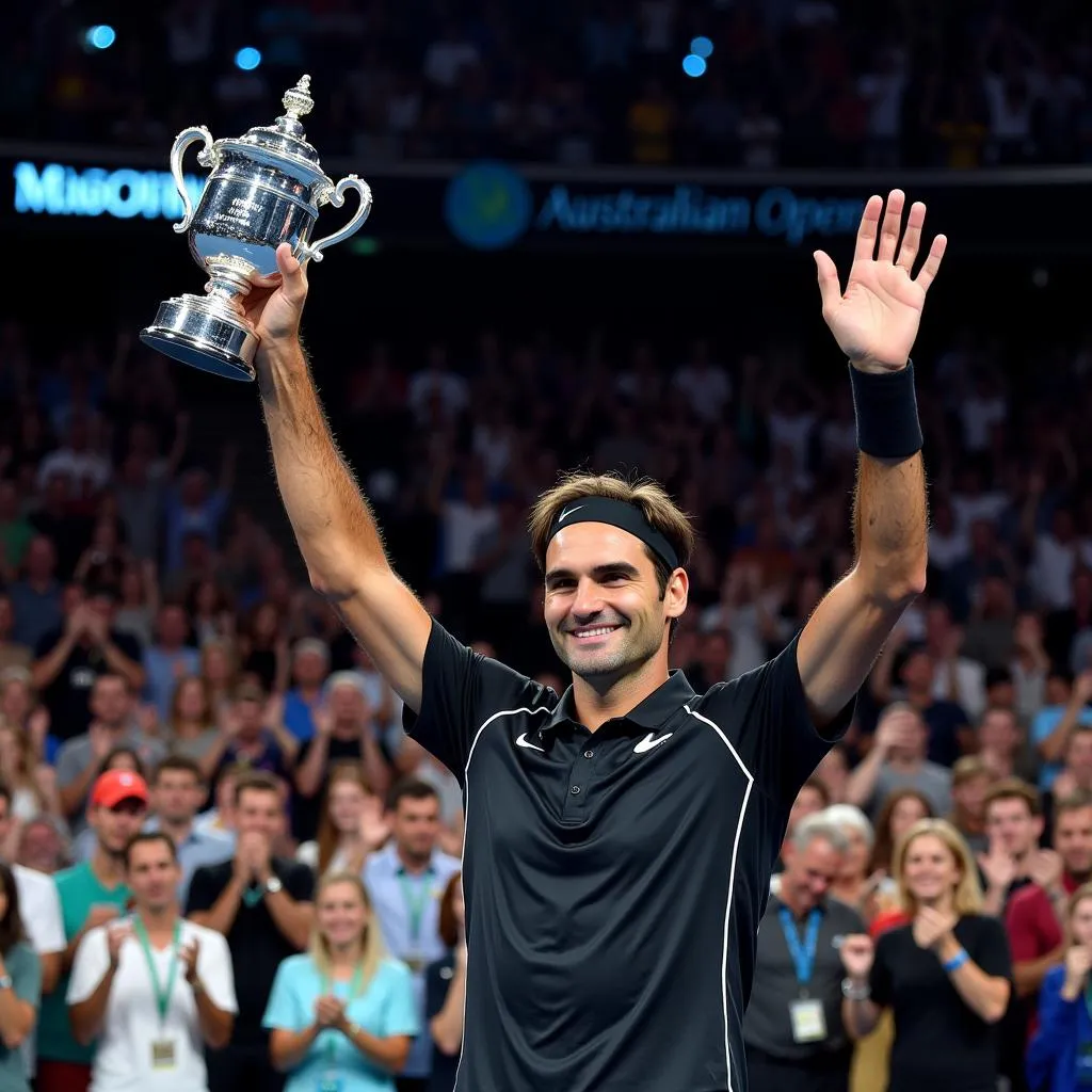 Roger Federer giành chức vô địch Australian Open 2018