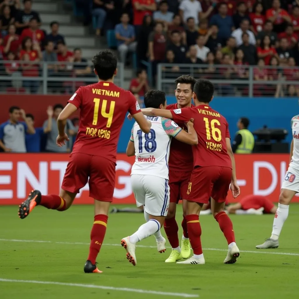 Bàn thắng Việt Nam vs Thái Lan AFF Cup 2019