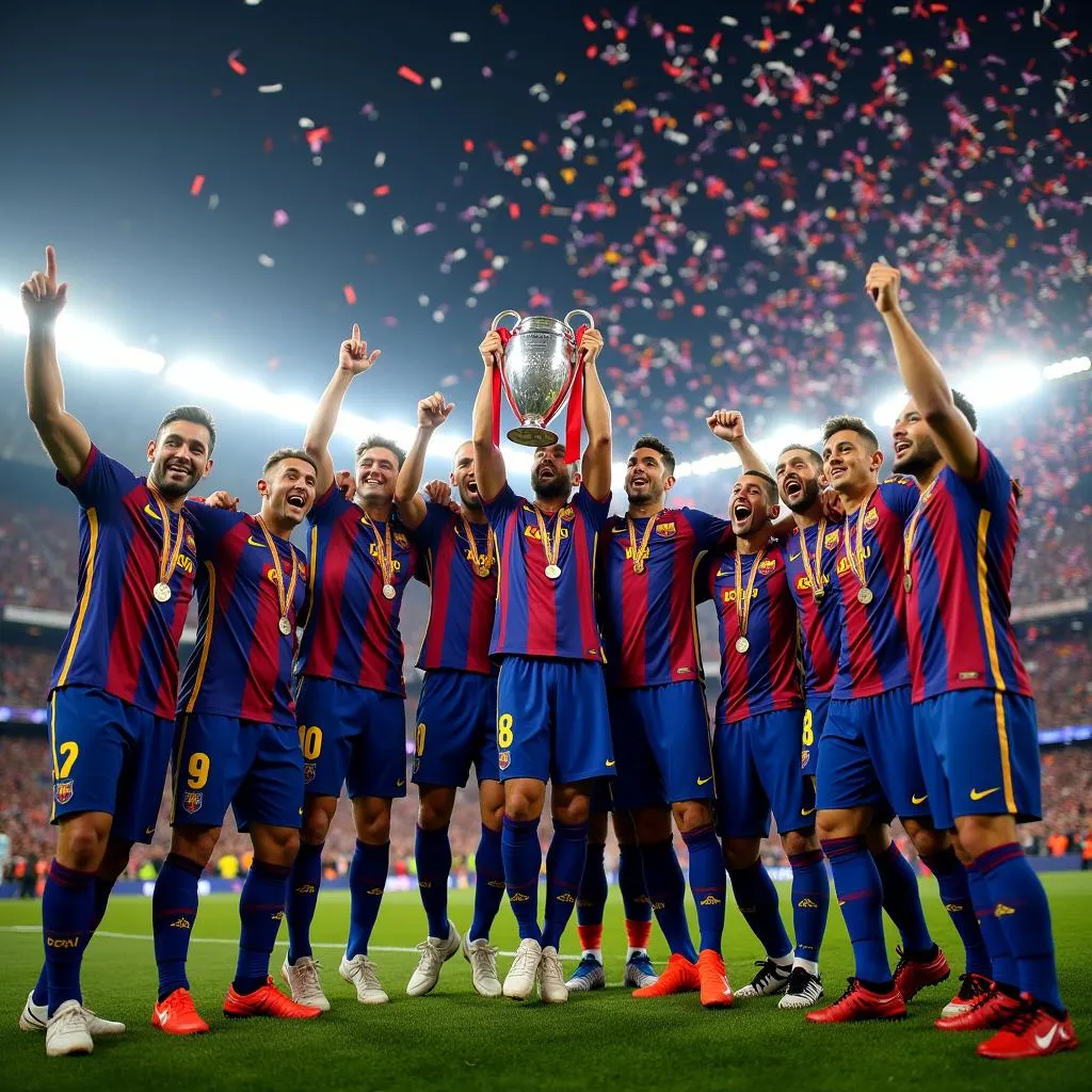 Barcelona vô địch Cúp C1 2015