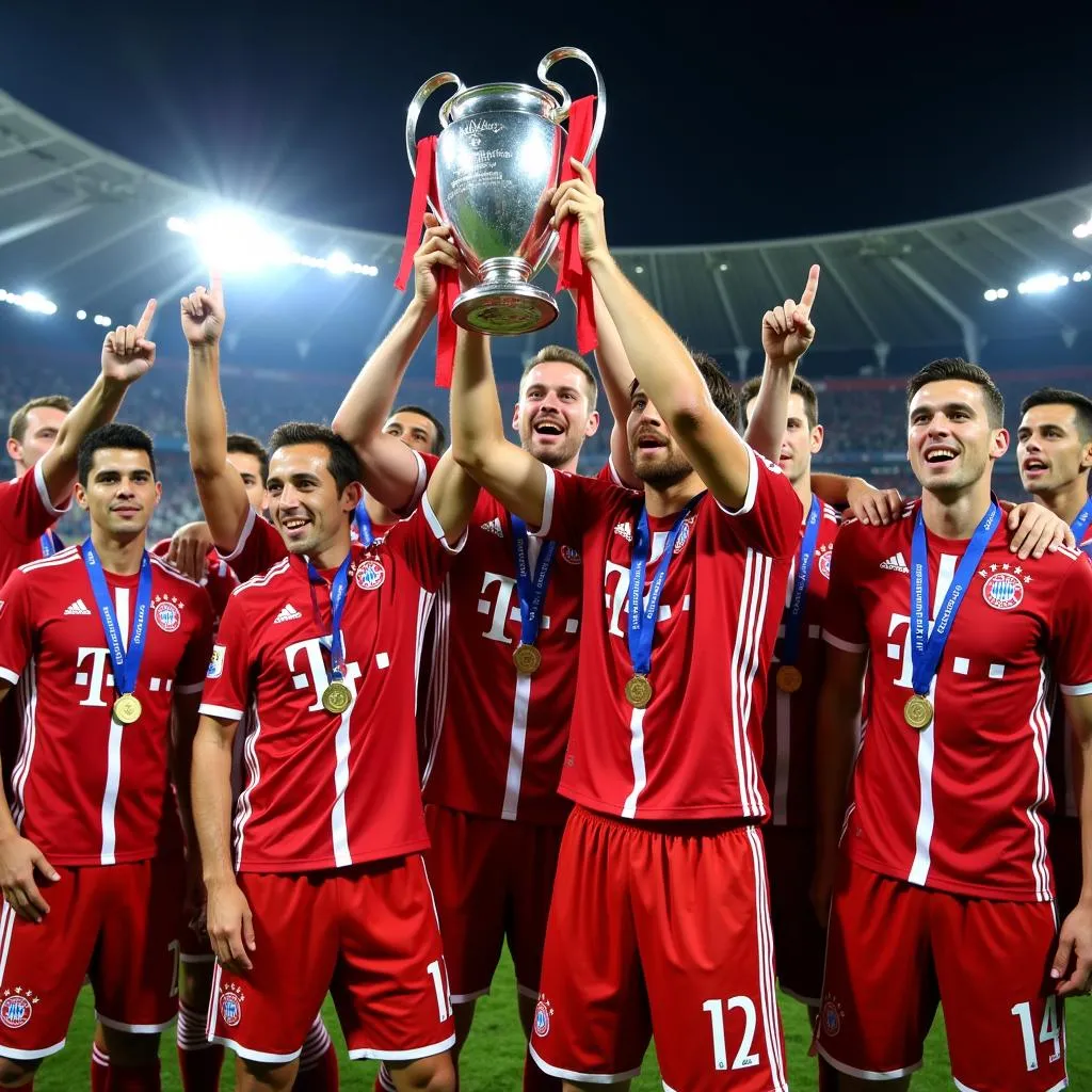 Bayern Munich Champions League Trophy 2012