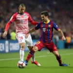 Bayern Munich vs Barcelona: Lượt Về Bán Kết Cúp C1 - Hai gã khổng lồ của bóng đá châu Âu đối mặt với nhau trong trận đấu quyết định.