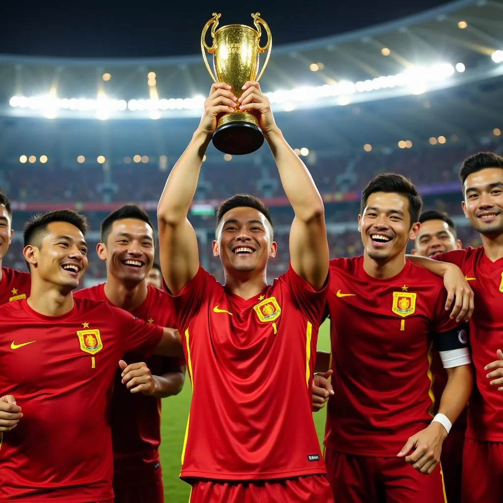 Ảnh tuyển Việt Nam vô địch AFF Cup 2018