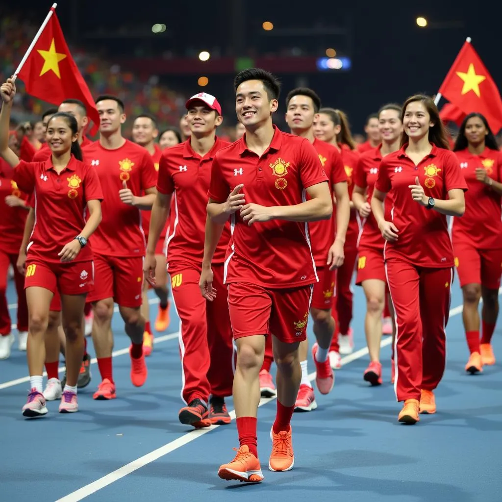 Các vận động viên Việt Nam tại Olympic