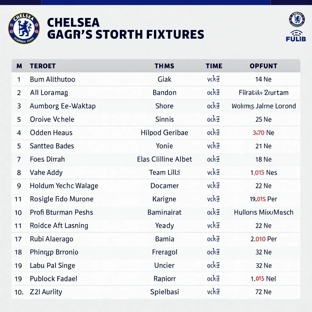 Lịch thi đấu Chelsea tại Champions League mùa giải 2023-2024