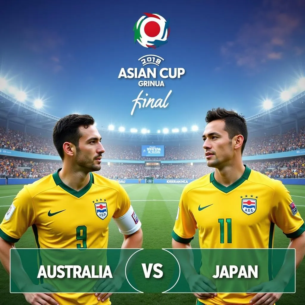 Lịch thi đấu trận chung kết Asian Cup 2018: Australia vs Nhật Bản