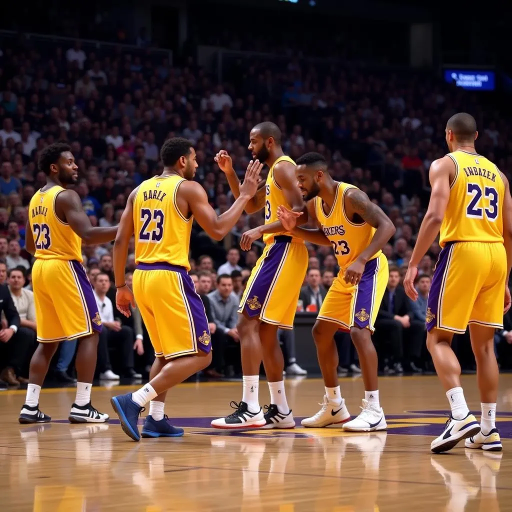 Đội hình Los Angeles Lakers