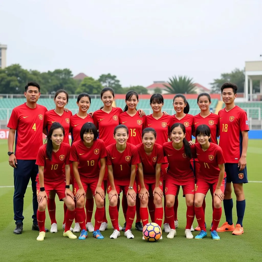 Đội hình U19 nữ Việt Nam