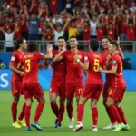 Niềm vui chiến thắng của đội tuyển bóng đá Việt Nam tại Asiad 2018