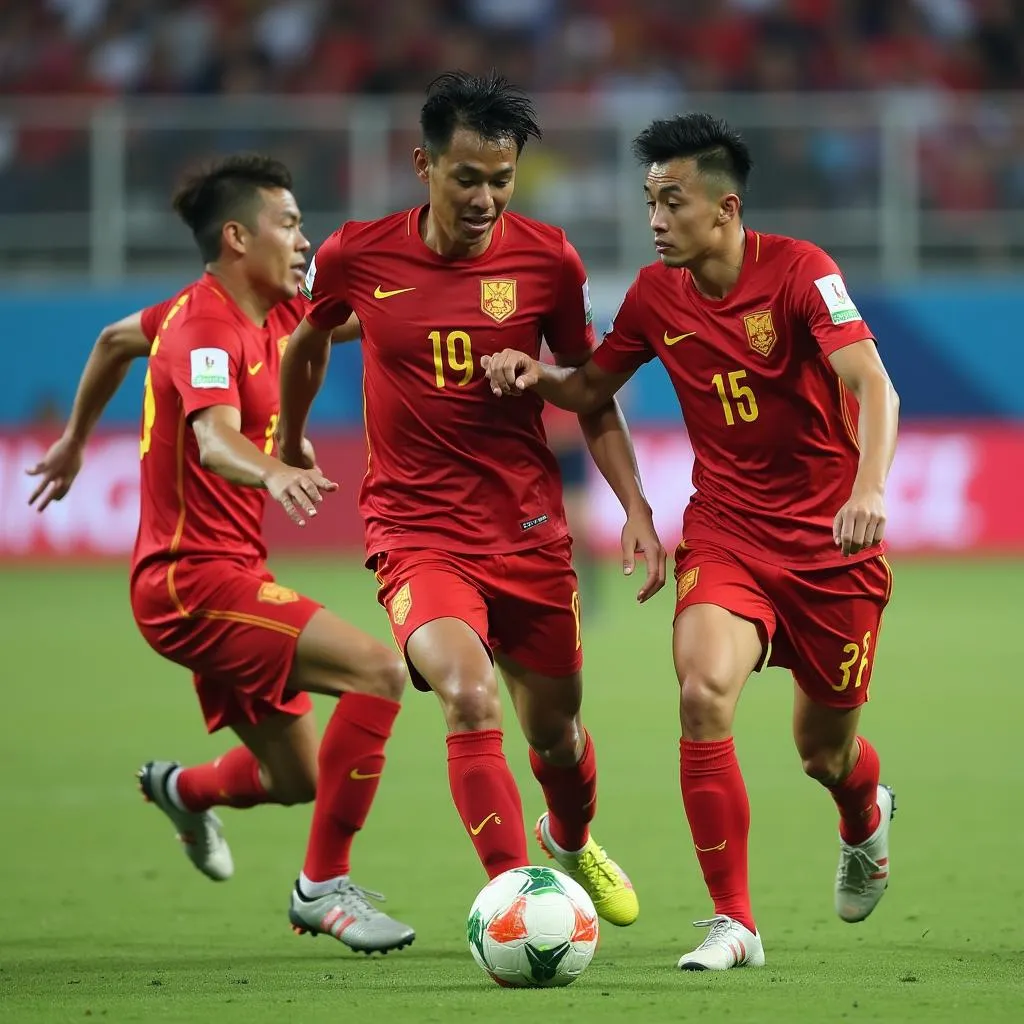 Đội tuyển U23 Việt Nam thi đấu tại giải U23 châu Á