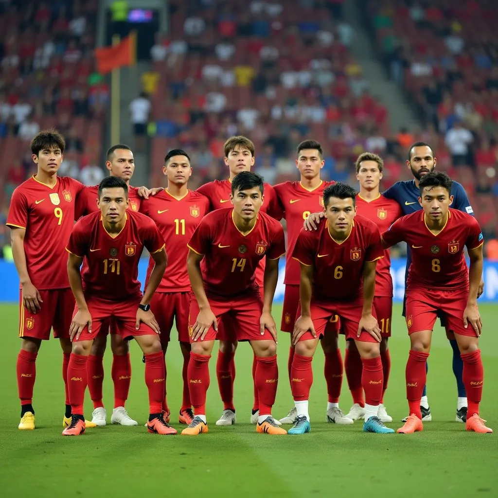 Tuyển Việt Nam thi đấu tại Asian Cup 2019