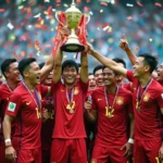 Đội tuyển Việt Nam nâng cao cúp vô địch AFF Cup