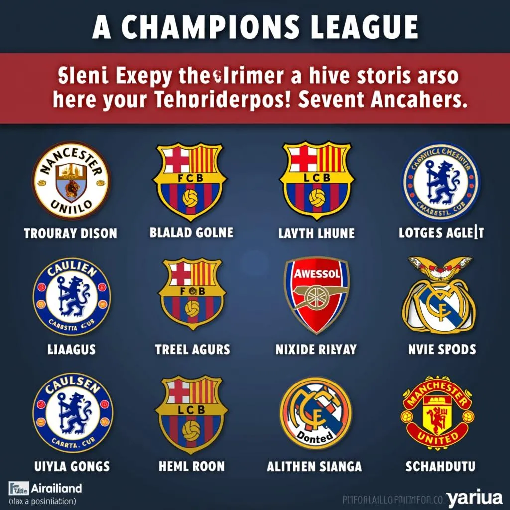 7 lần vô địch Champions League: Câu chuyện của những đội bóng vĩ đại