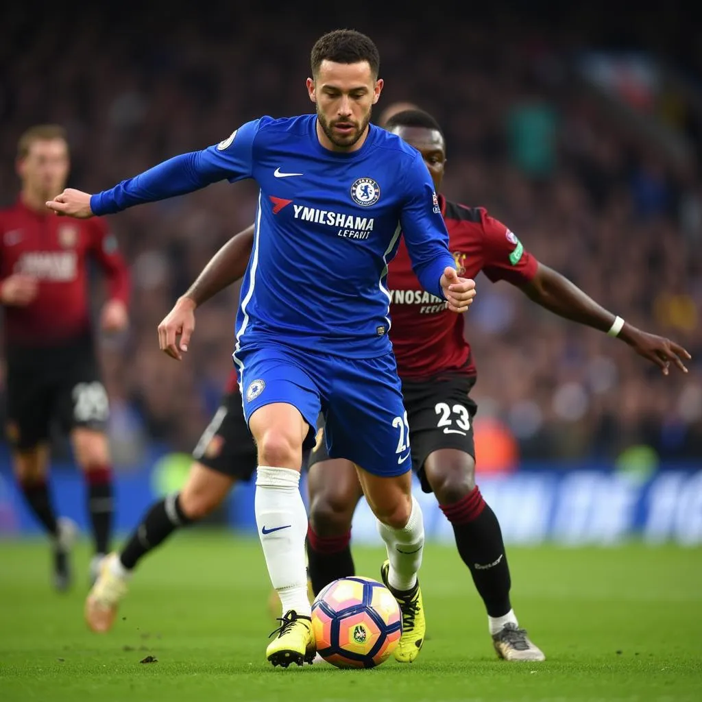 Eden Hazard Tỏa Sáng Trong Màu Áo Chelsea