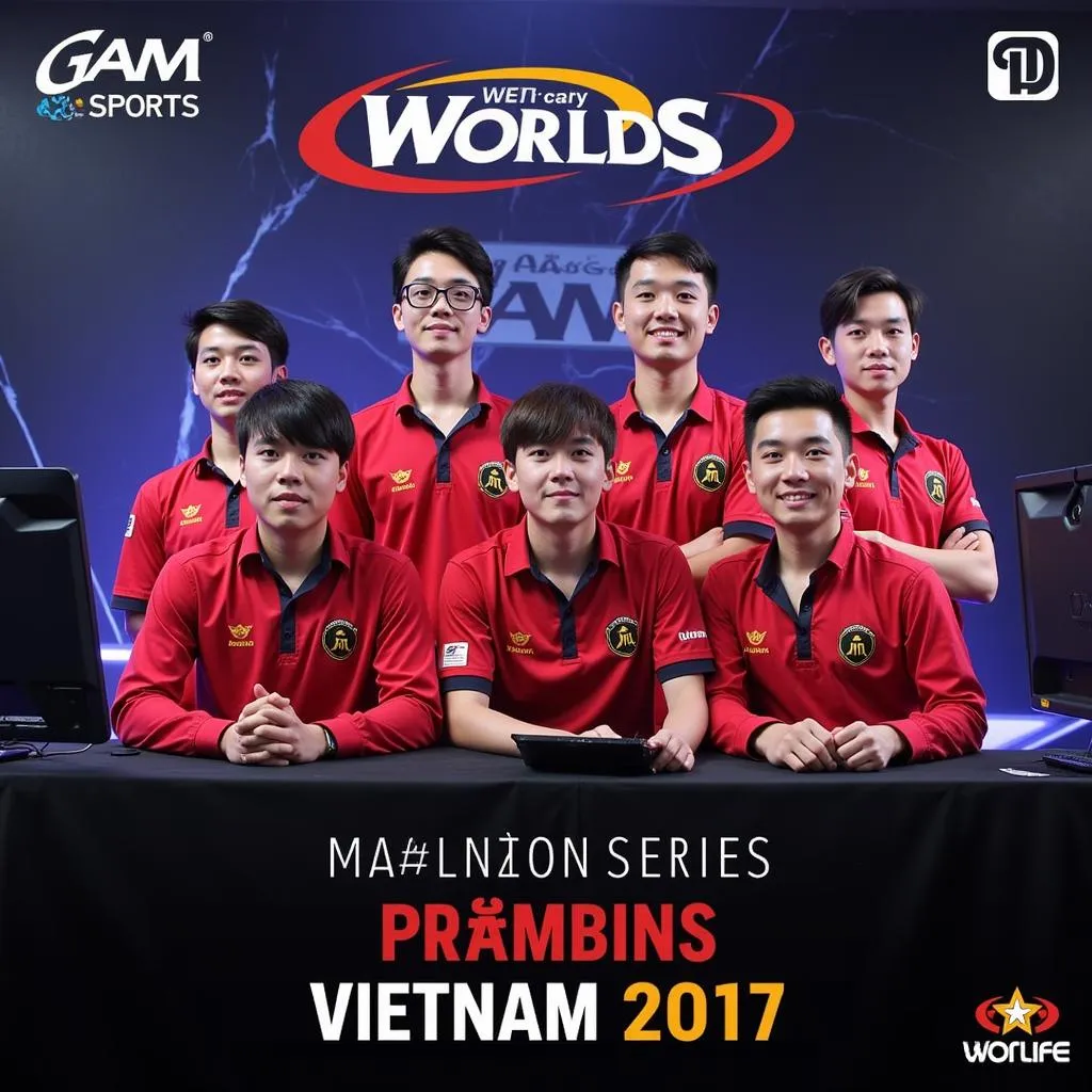 GAM Esports Represents Vietnam at Worlds 2017