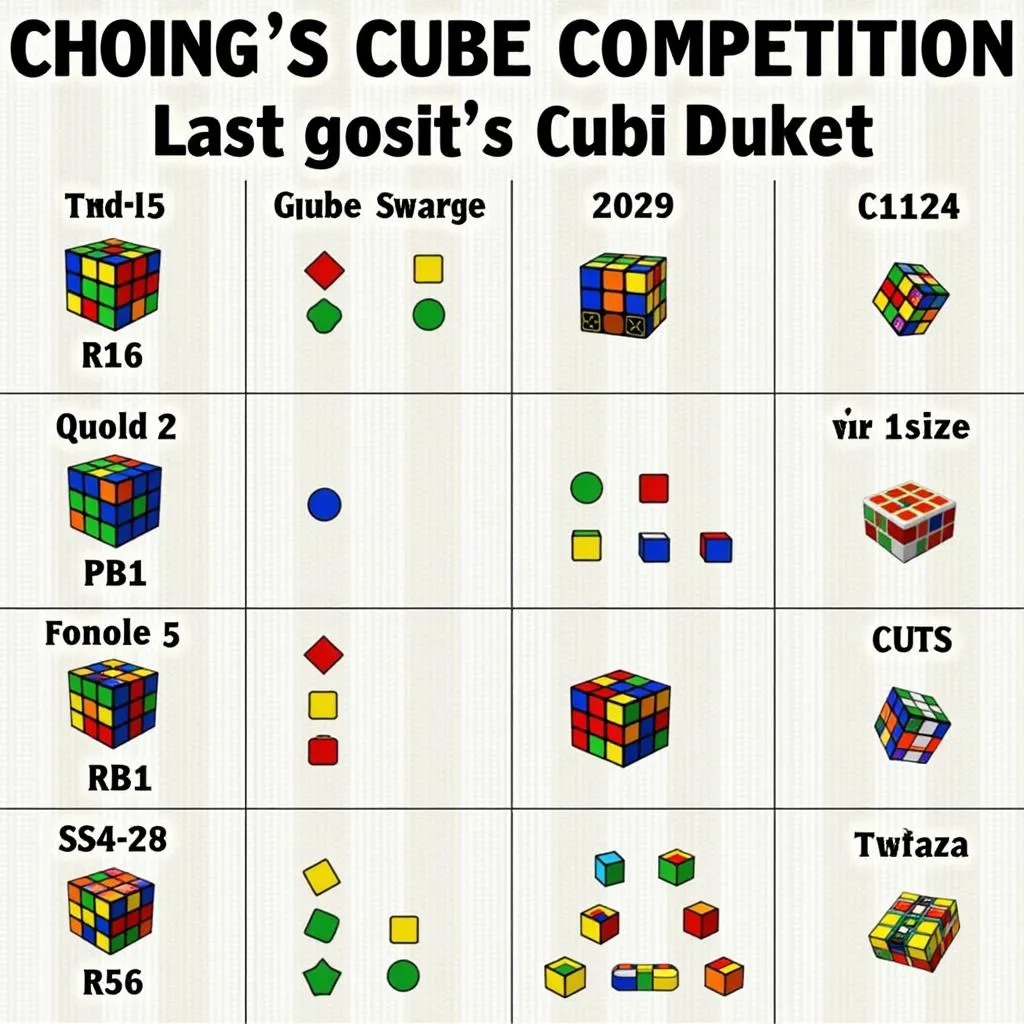 Giải đấu Rubik uy tín