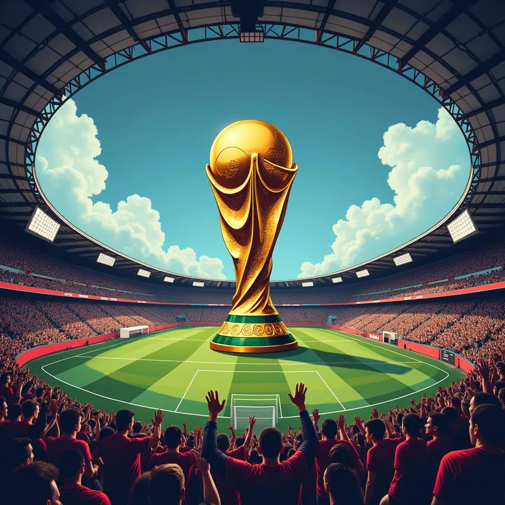 Hình ảnh lịch thi đấu bóng đá World Cup 2018 đẹp