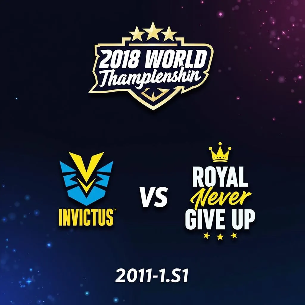 Invictus Gaming đối đầu Royal Never Give Up tại World Championship 2018