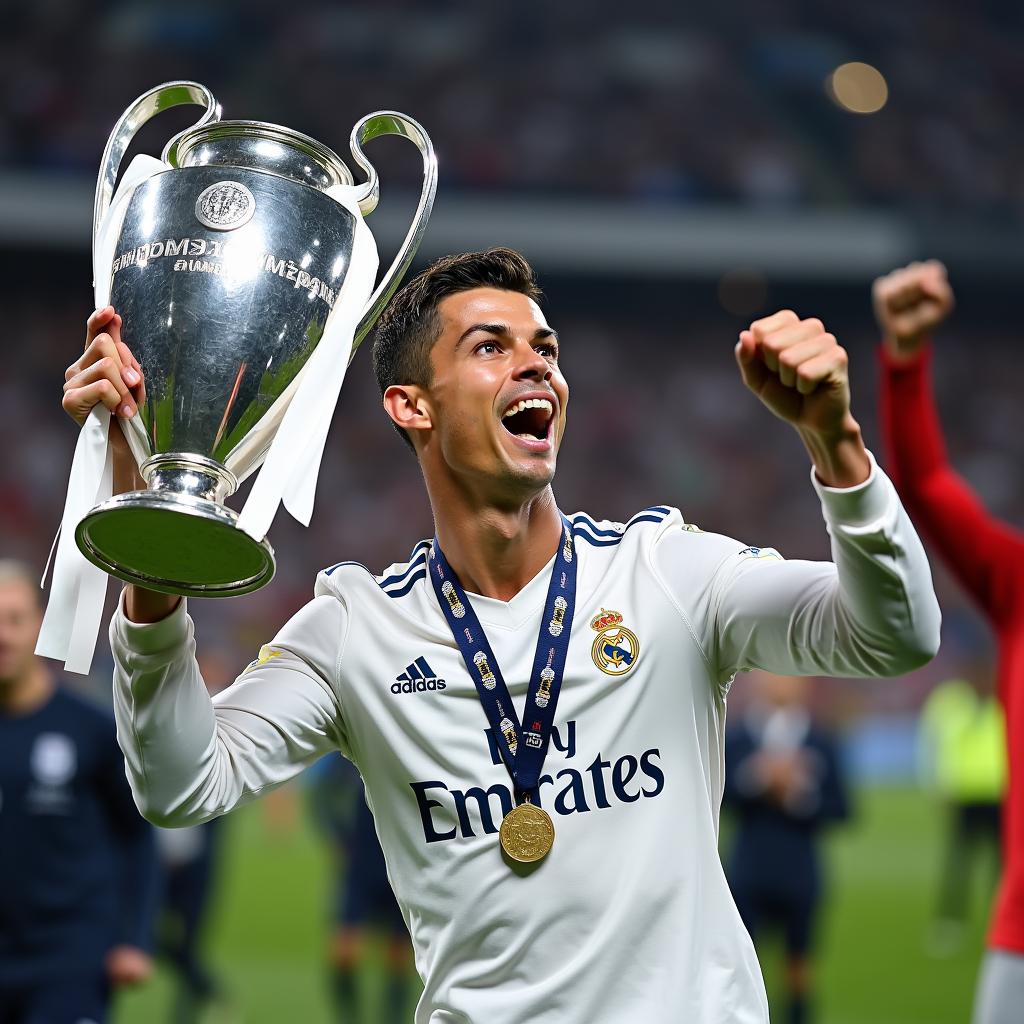 anh-che-real-vo-dich-c1-2018-1|Real Madrid vô địch Champions League 2018: Hình ảnh vui nhộn về Cristiano Ronaldo