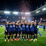 Inter Milan nâng cao cúp vô địch