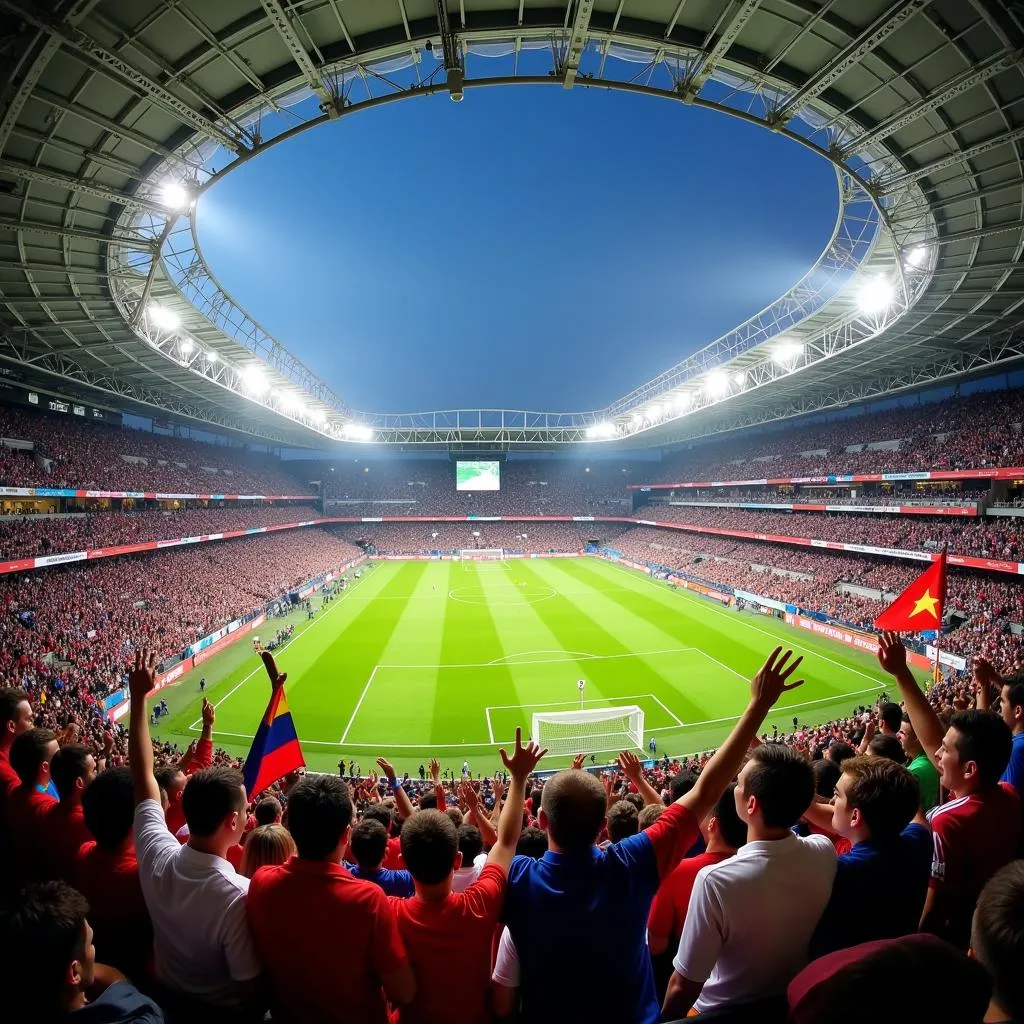 World Cup Euro Fans Cheering