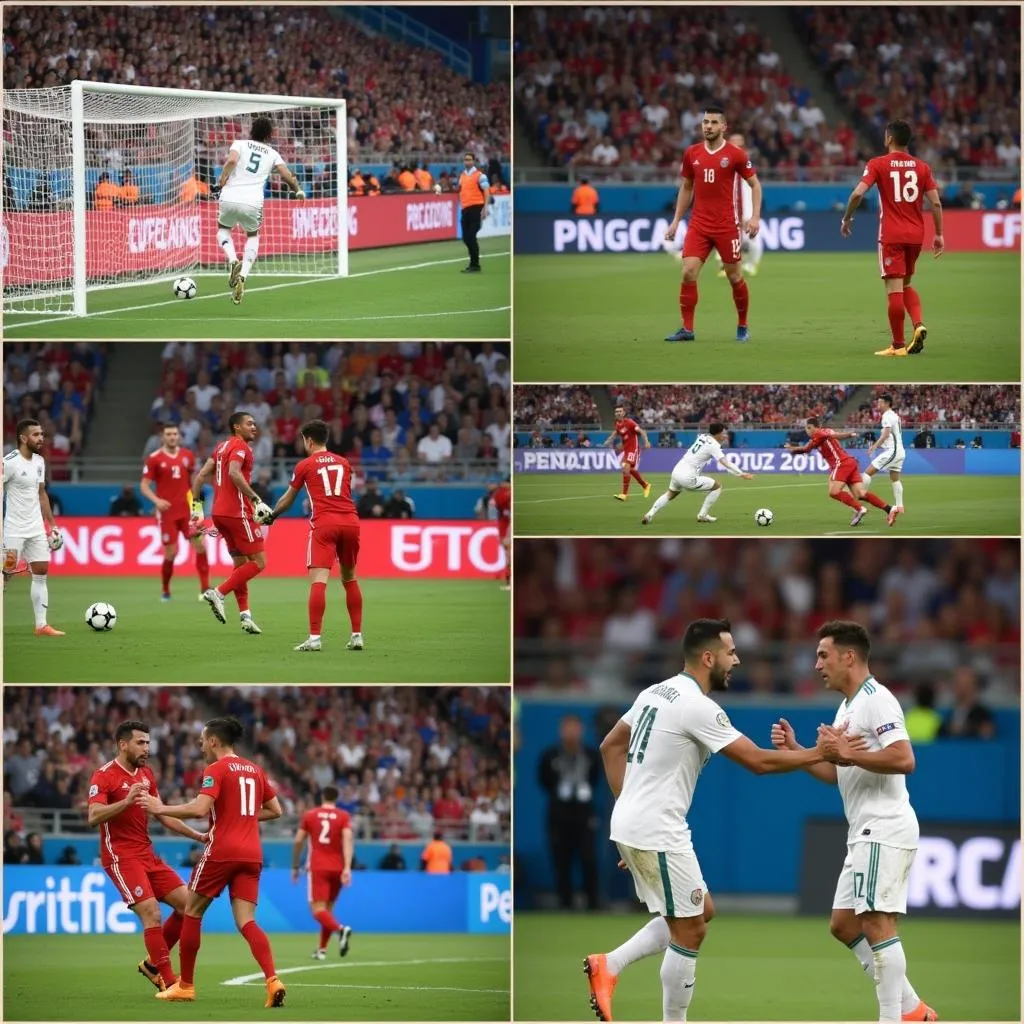 Kịch tính vòng knock-out World Cup