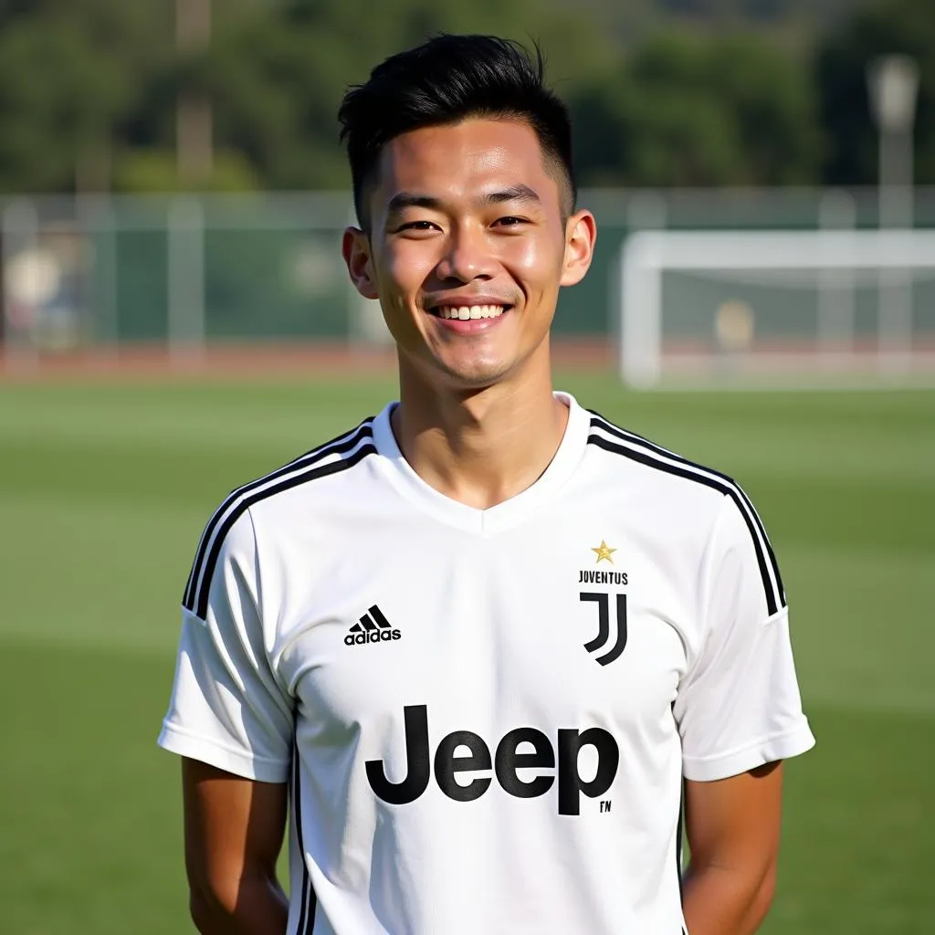 Lê Công Vinh trong màu áo Juventus