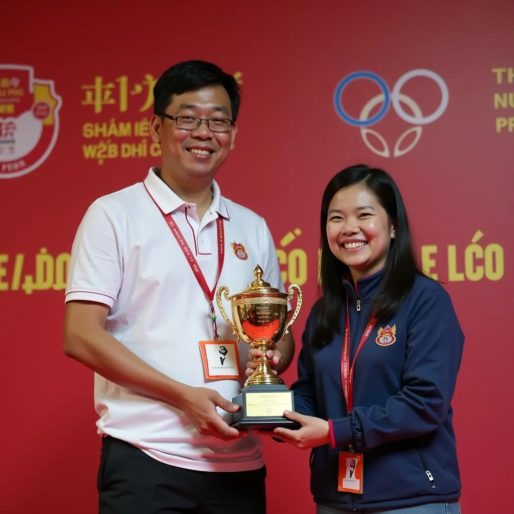 Lê Hoàng Anh nhận giải thưởng Olympia 2019