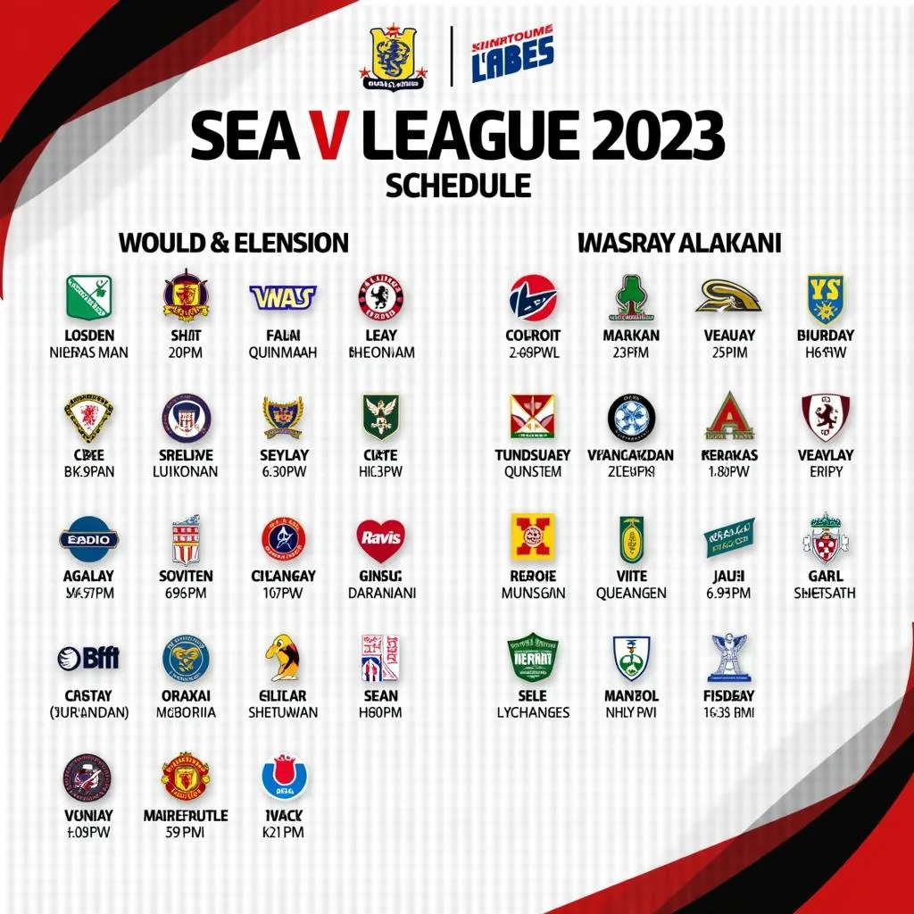 Lịch thi đấu bóng chuyền nữ SEA V League 2023: Cập nhật lịch thi đấu đầy đủ và thông tin mới nhất