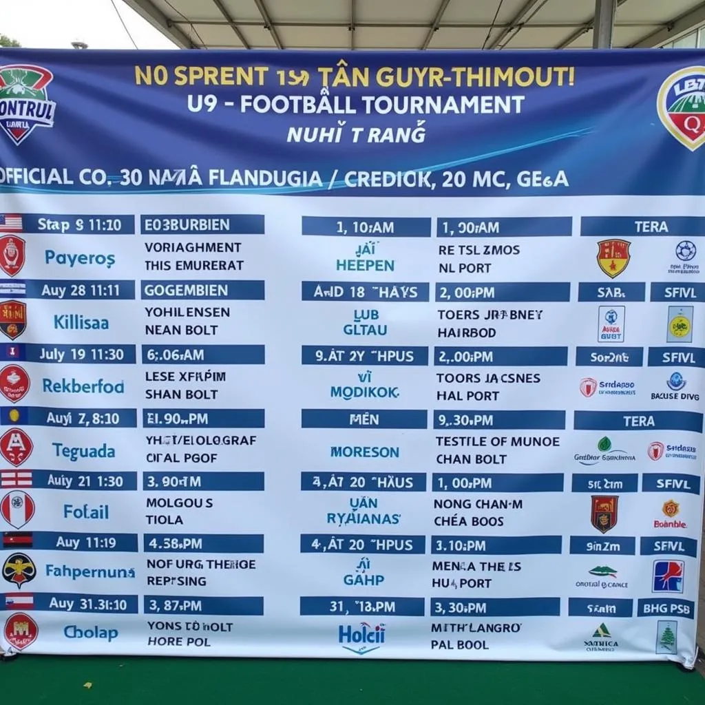 Lịch thi đấu U19 quốc tế 2019 tại Nha Trang