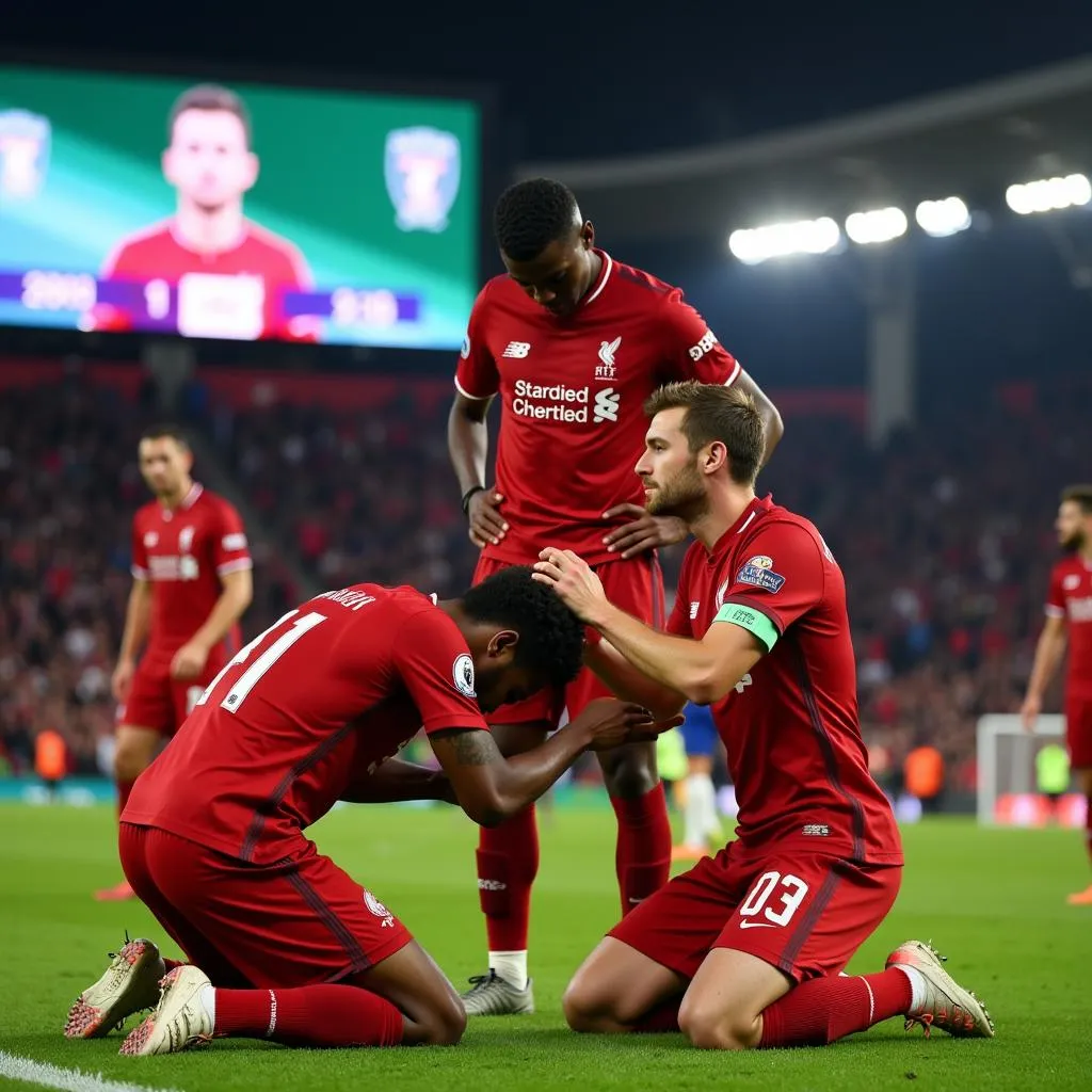 Liverpool trong trận chung kết Champions League