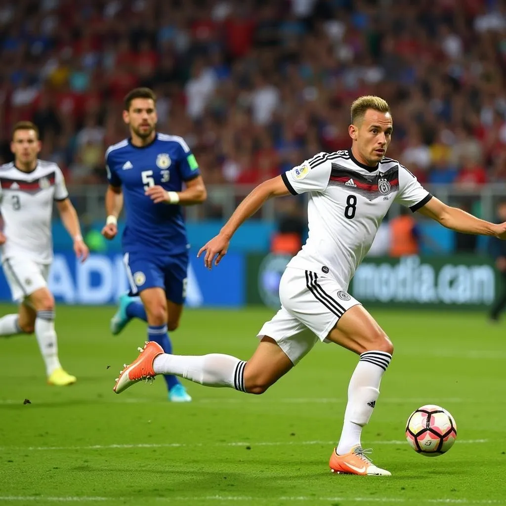 Mario Götze ghi bàn quyết định trận chung kết World Cup 2014