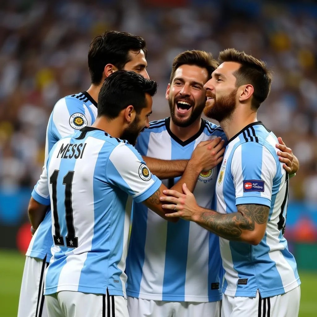 Messi cùng Argentina vô địch Copa America 2020