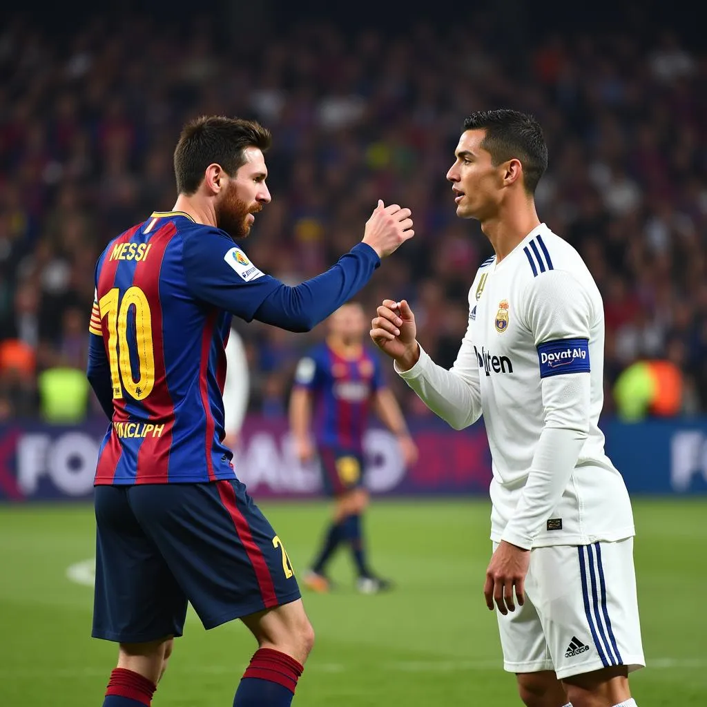 Messi và Ronaldo đối đầu tại Siêu kinh điển