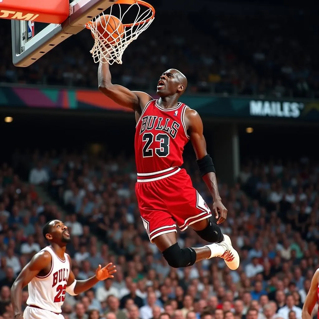 Michael Jordan vô địch slam dunk