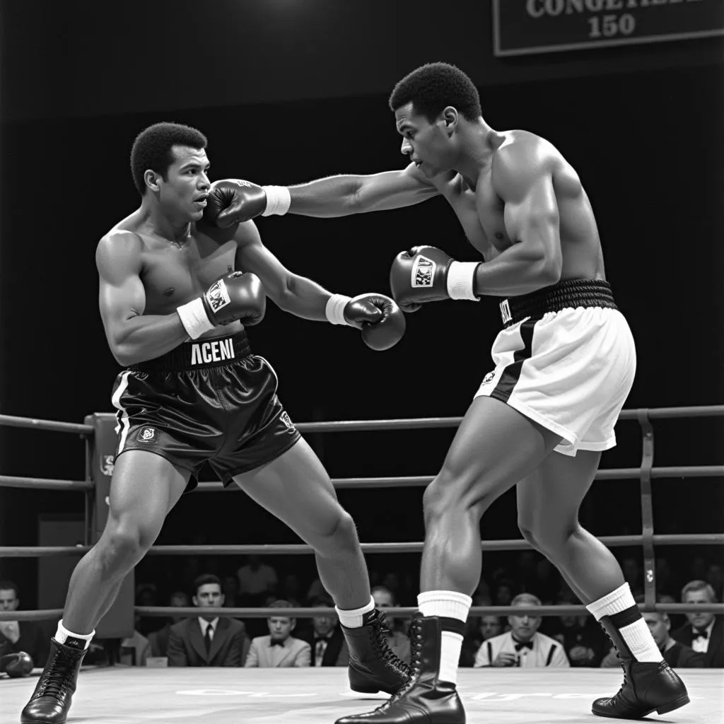 Muhammad Ali trong một trận đấu