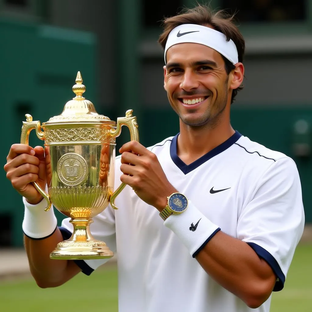 Nadal vô địch Wimbledon 2008 - Hình ảnh