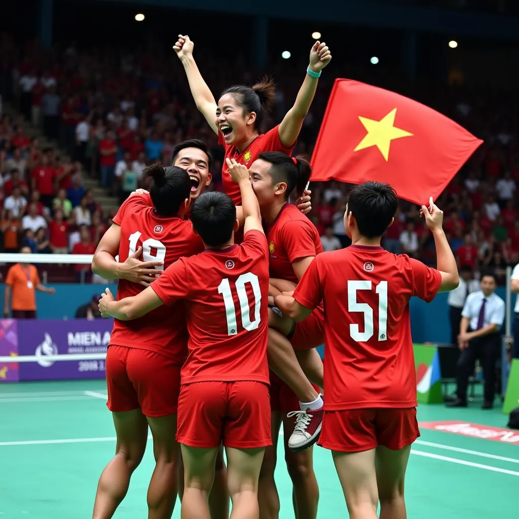 Niềm vui chiến thắng Asiad 2018