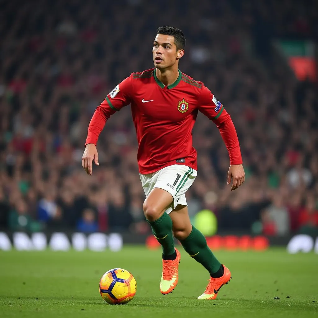 Cristiano Ronaldo - biểu tượng bóng đá Bồ Đào Nha