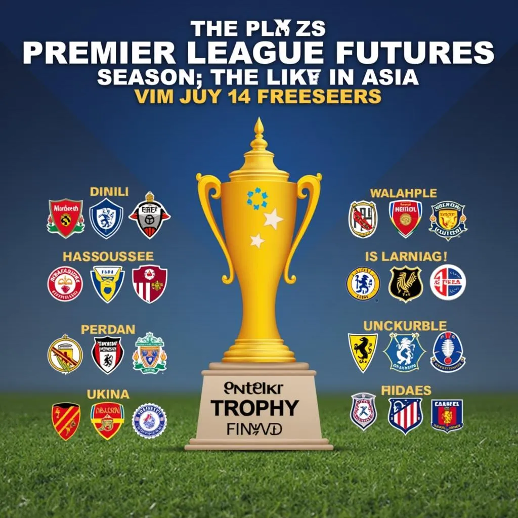 Lịch thi đấu Premier League Asia Trophy