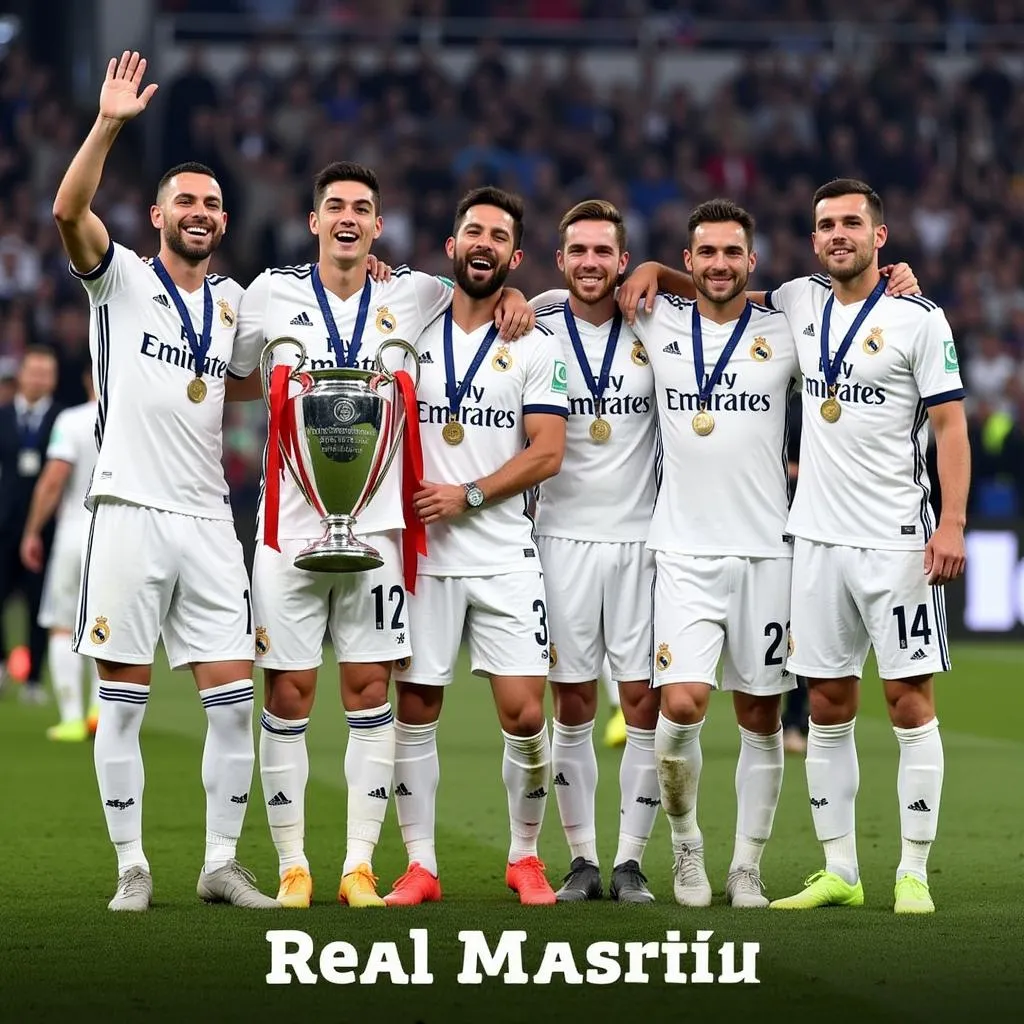 Real Madrid Vô Địch Champions League 2017