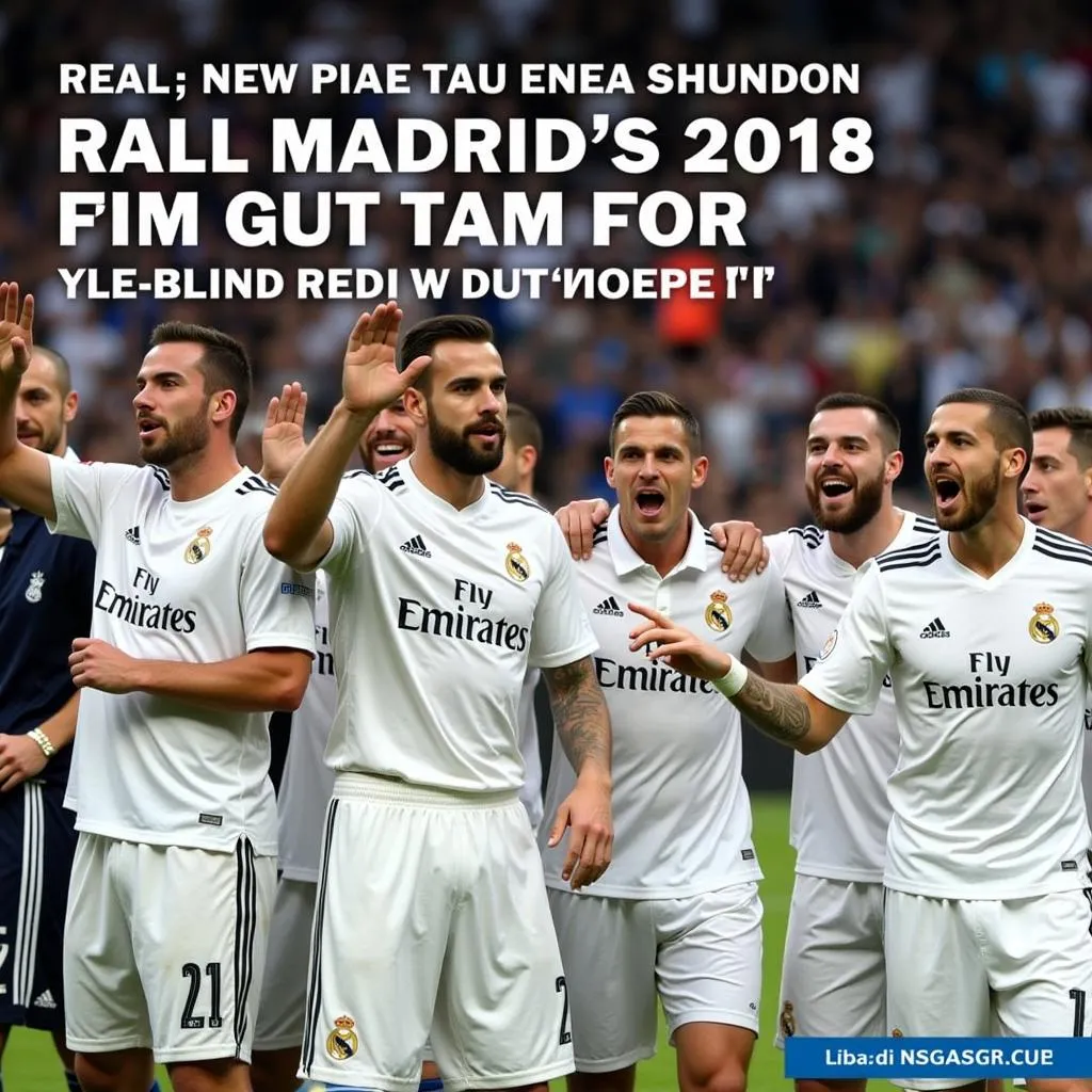 Real Madrid Vô Địch Champions League 2018