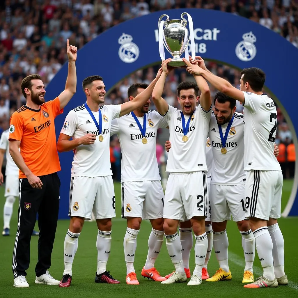 Real Madrid vô địch Champions League