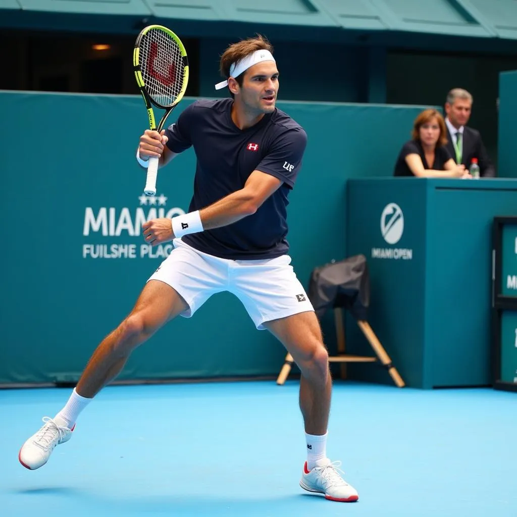 Roger Federer tại Miami Open 2019