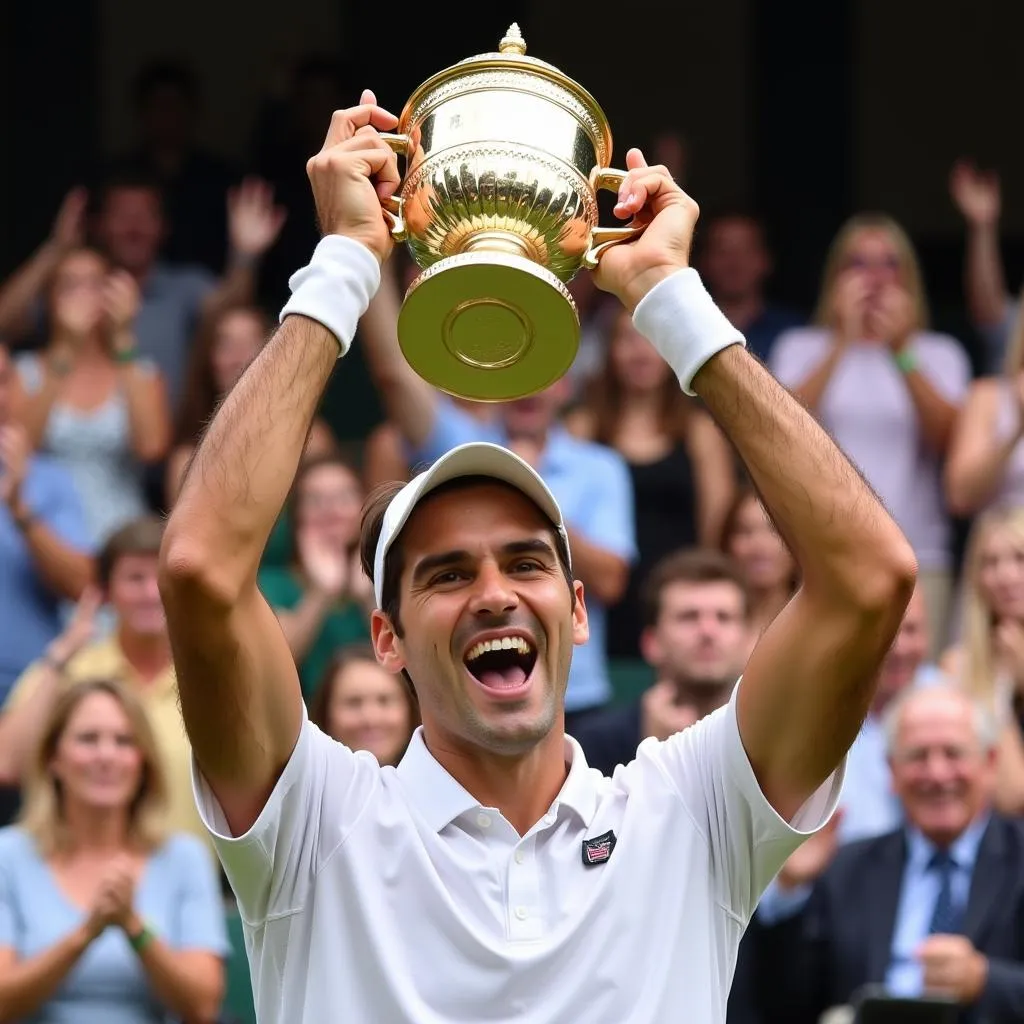 Roger Federer vô địch Wimbledon 2017