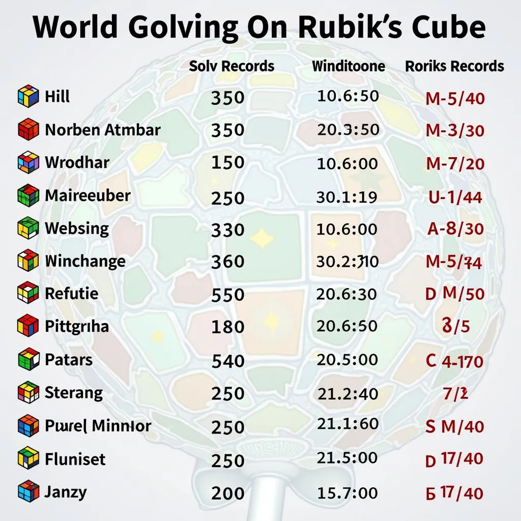 Kỷ lục thế giới Rubik